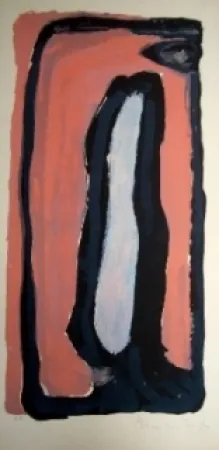 Lithograph Van Velde - MP 116