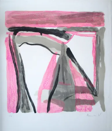 Lithograph Van Velde - M&P 211