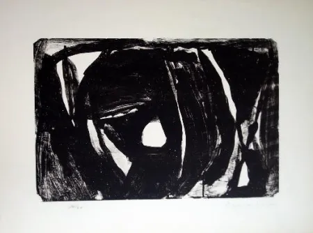 Lithograph Van Velde - MP 22