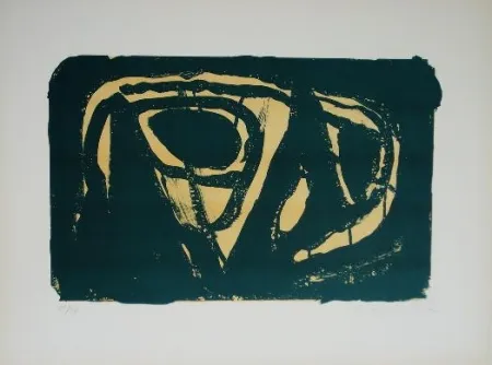 Lithograph Van Velde - MP 23