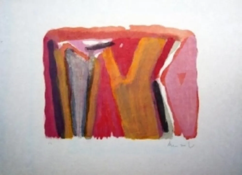 Lithograph Van Velde - MP 273 - devant