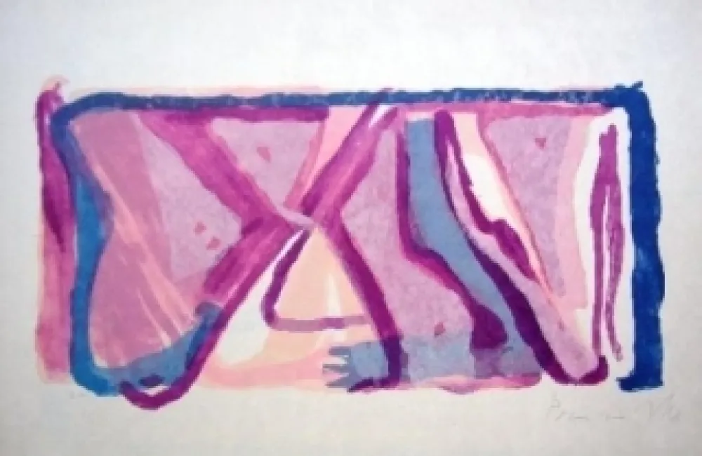 Lithograph Van Velde - MP170