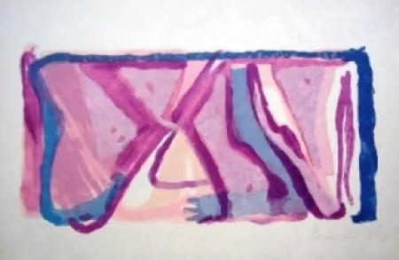 Lithograph Van Velde - MP170