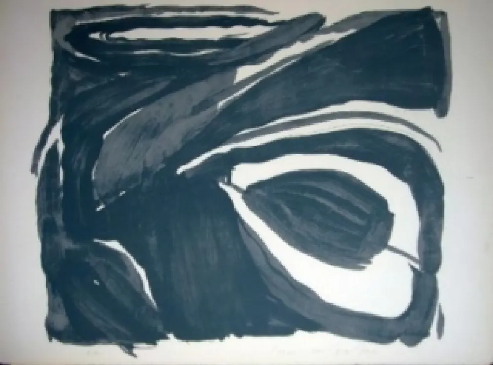 Lithograph Van Velde - MP42 