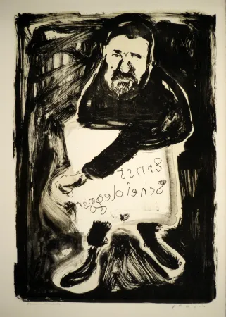 Lithograph Varlin (Guggenheim, Willy) - Ernst Scheidegger