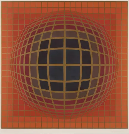 Screenprint Vasarely - B-Bomb-b (1)