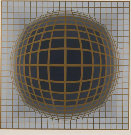Screenprint Vasarely - B-Bomb-b (2)