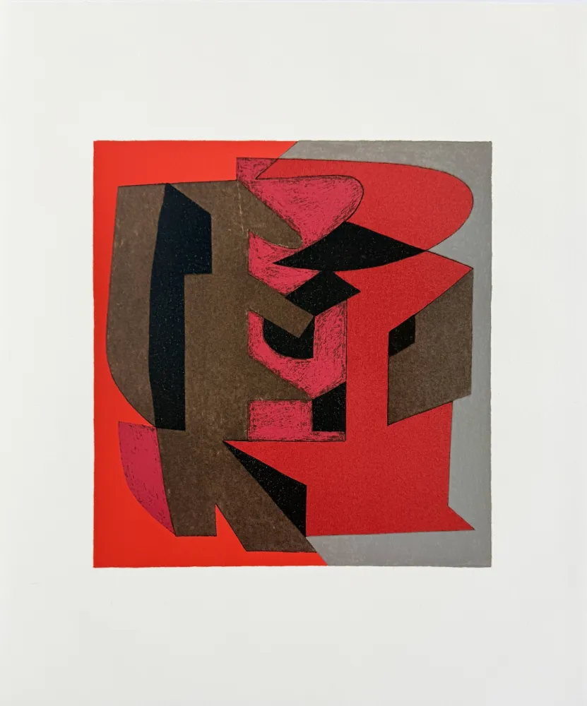 Lithograph Vasarely - Cibria