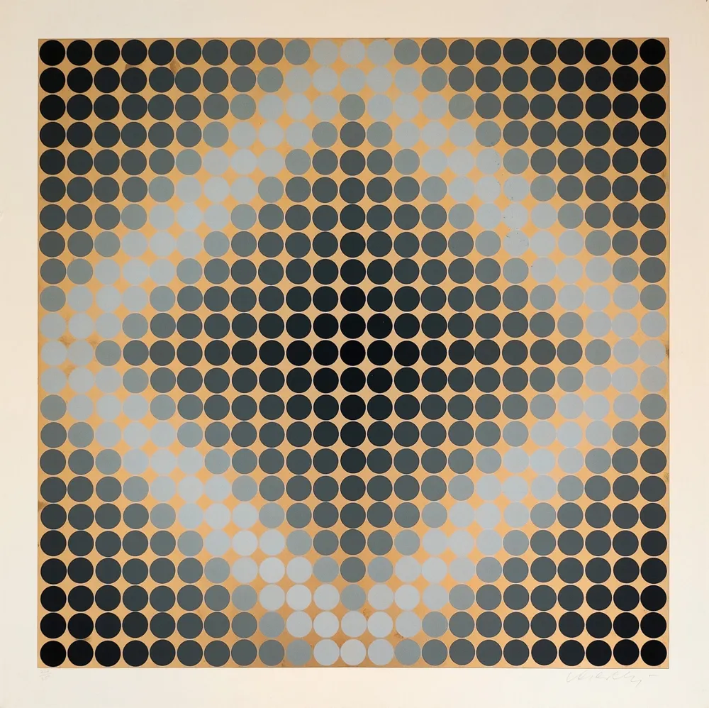 Screenprint Vasarely - Diago CF