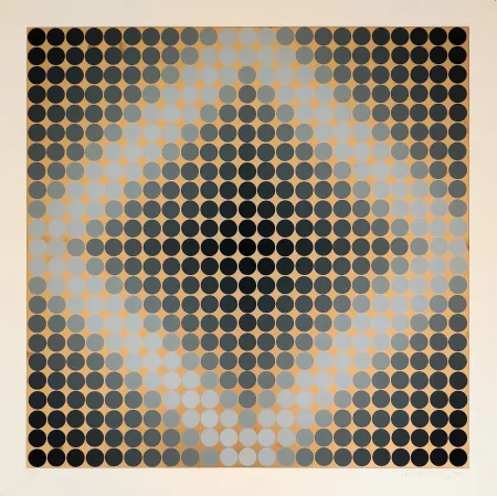 Screenprint Vasarely - Diago CF