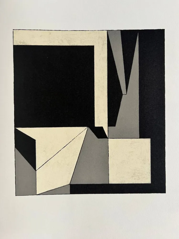 Lithograph Vasarely - Elche