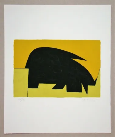 Lithograph Vasarely - Garam