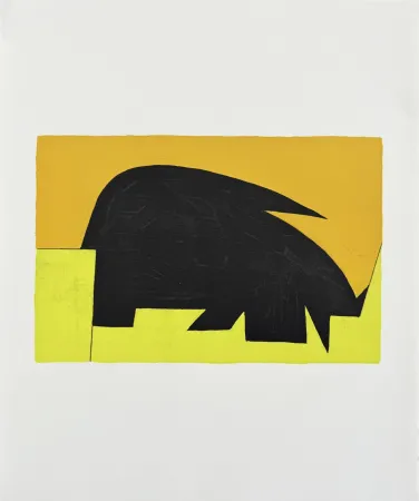 Lithograph Vasarely - Garam