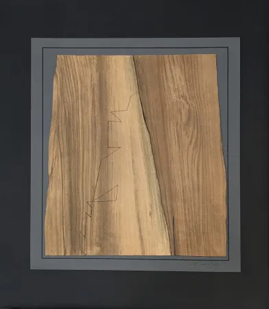 Lithograph Vasarely - Gordes Nives 