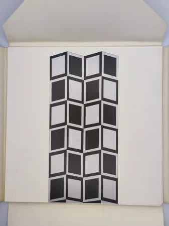 Screenprint Vasarely - Honisch, Dieter. Formen der Farbe. 