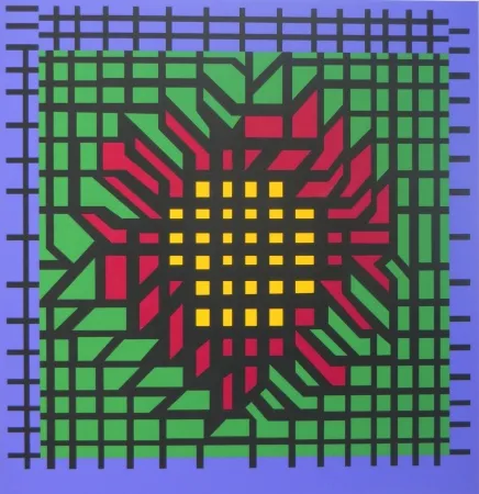 Screenprint Vasarely - KATZAG