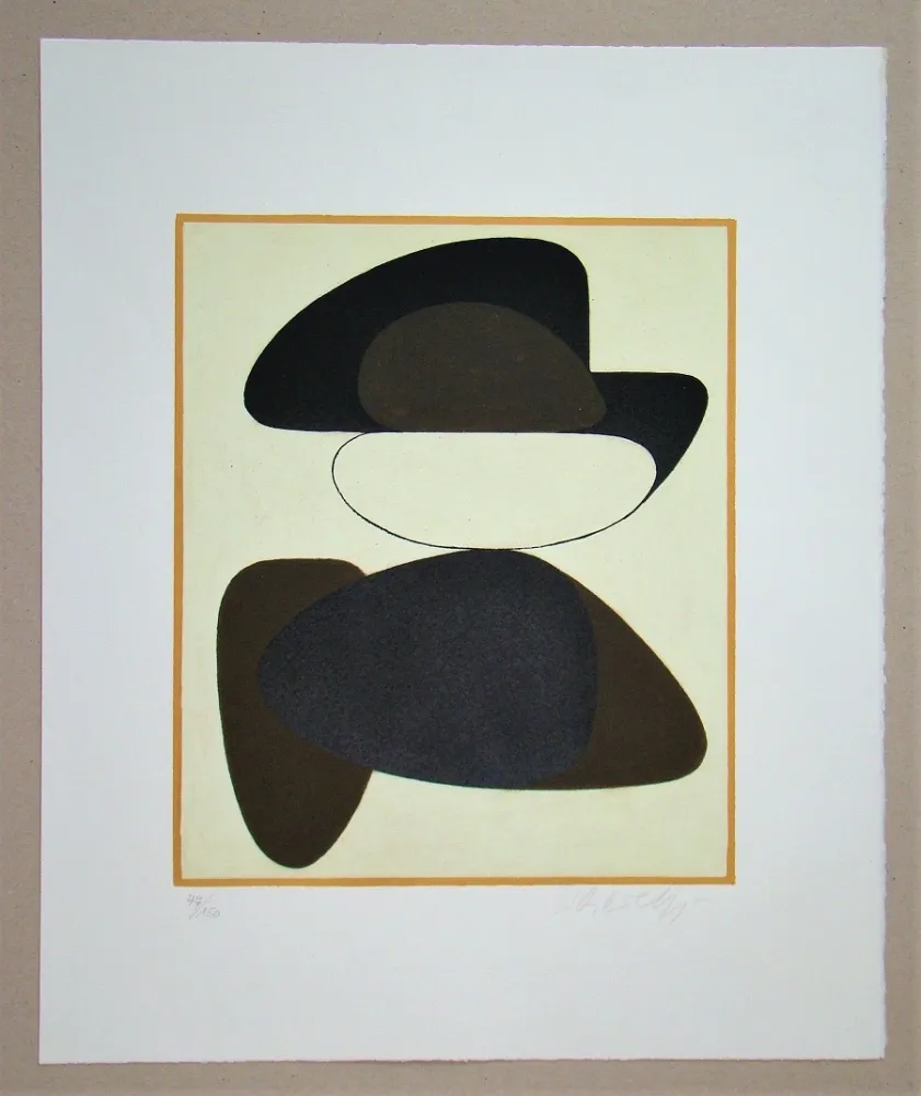 Lithograph Vasarely - Kerisle
