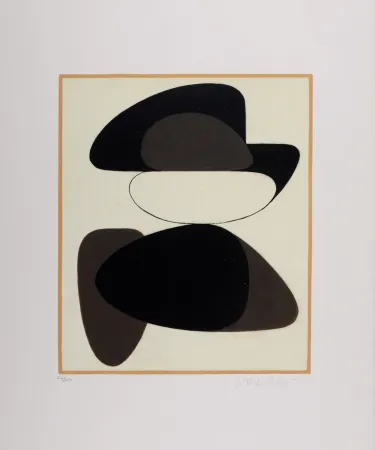 Lithograph Vasarely - Kerisle, 1972 - Hand-signed