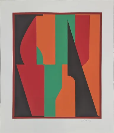Screenprint Vasarely - Les années Cinquante 