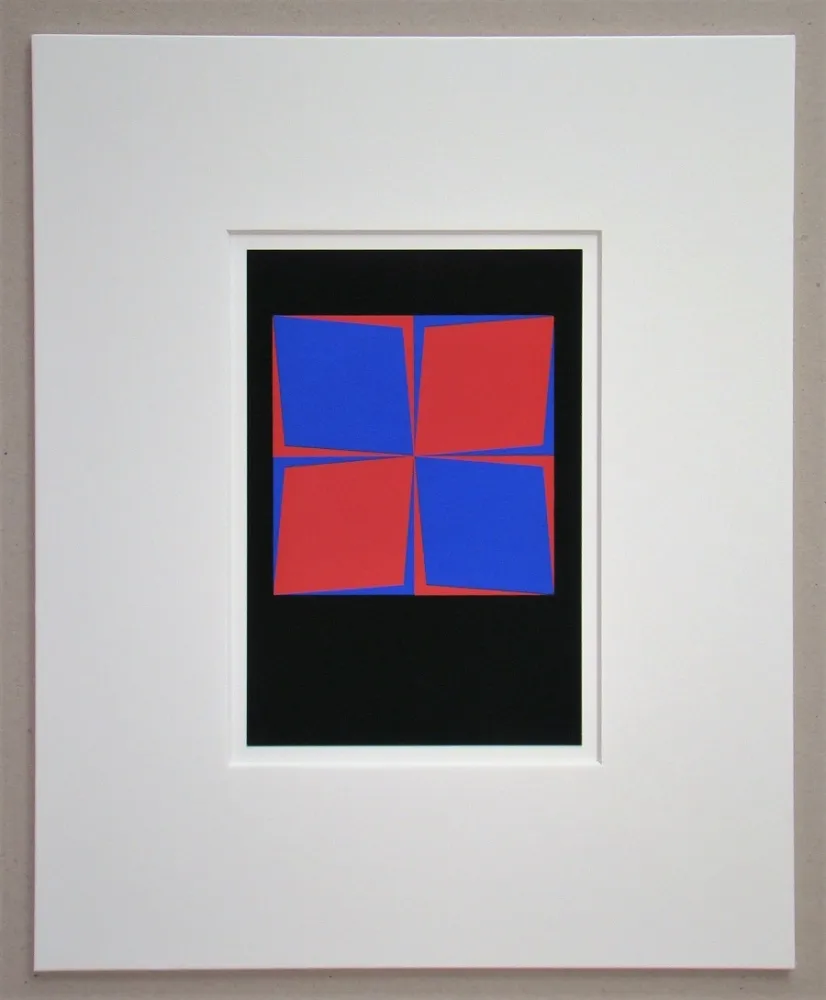 Screenprint Vasarely - Lozan, 1964