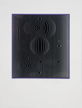 Screenprint Vasarely - Manipur
