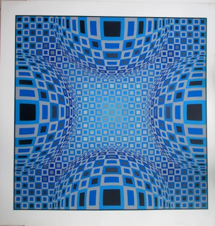 Screenprint Vasarely - No title