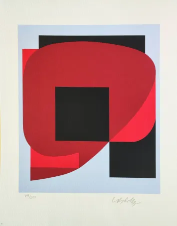 Screenprint Vasarely - Olla II