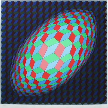 Multiple Vasarely - Omega V