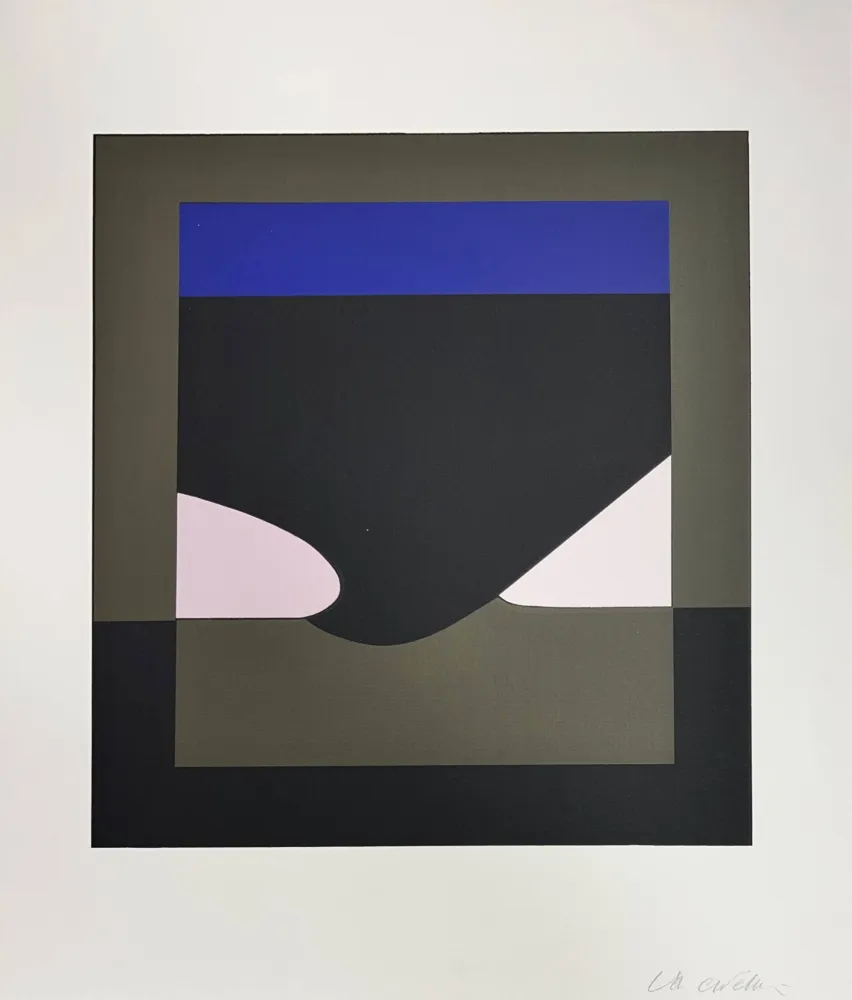 Screenprint Vasarely - Orom 