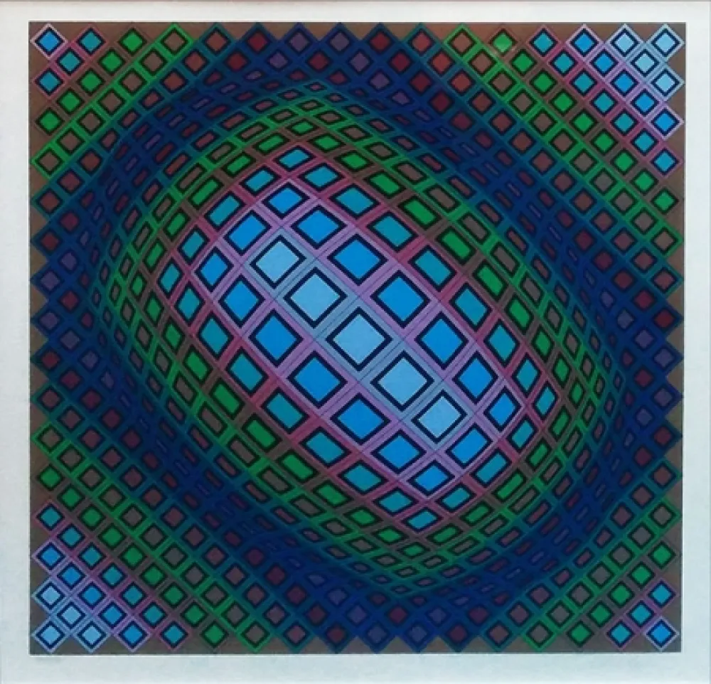 Screenprint Vasarely - UNKNOWN TITLE