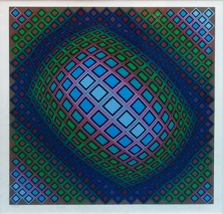 Screenprint Vasarely - UNKNOWN TITLE