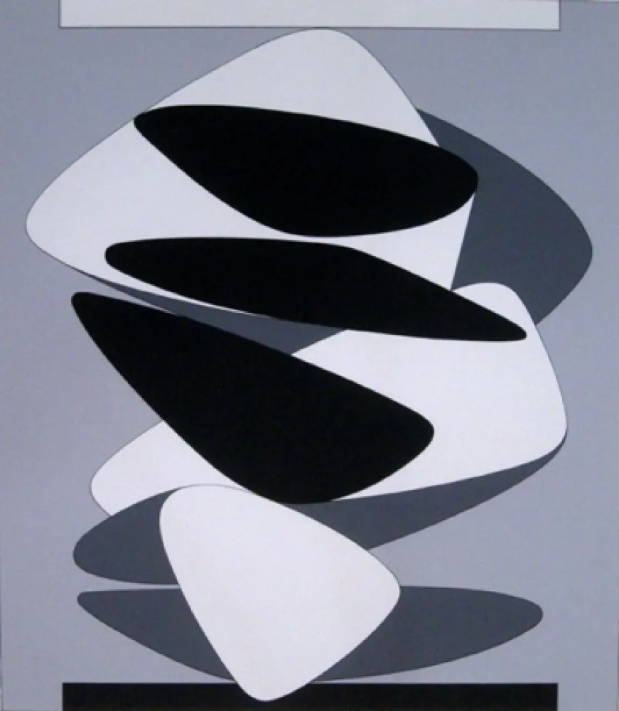Screenprint Vasarely - Untitled
