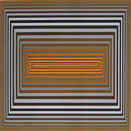 Screenprint Vasarely - Untitled