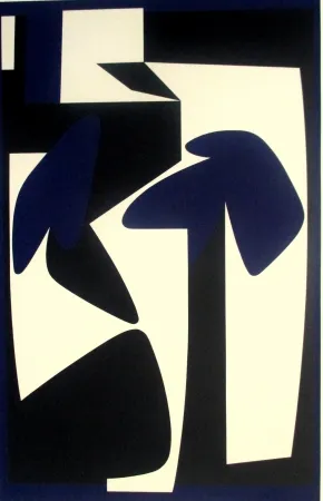 Screenprint Vasarely - Yliot 2