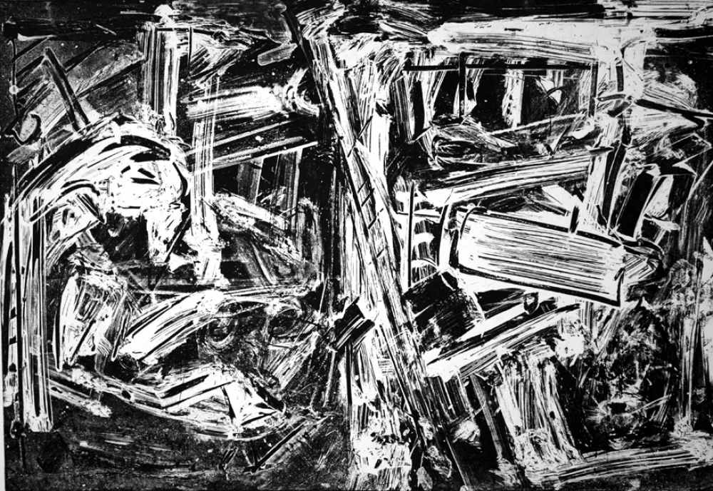 Engraving Vedova - Angelo di Vedova 1