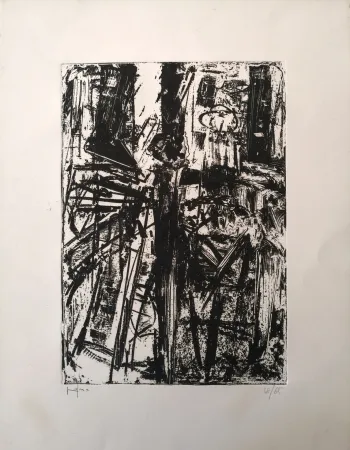 Engraving Vedova - De America II