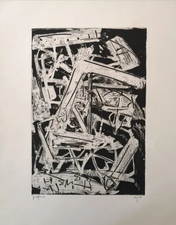 Engraving Vedova - De America V