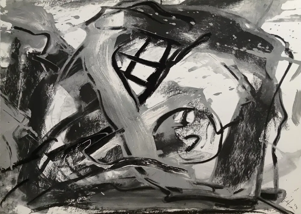 Screenprint Vedova - Federico Garcia Lorca