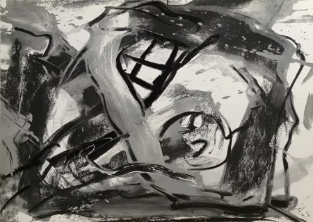 Screenprint Vedova - Federico Garcia Lorca