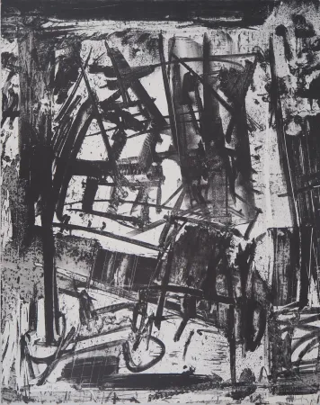 Lithograph Vedova - Il Circulo de Piedra