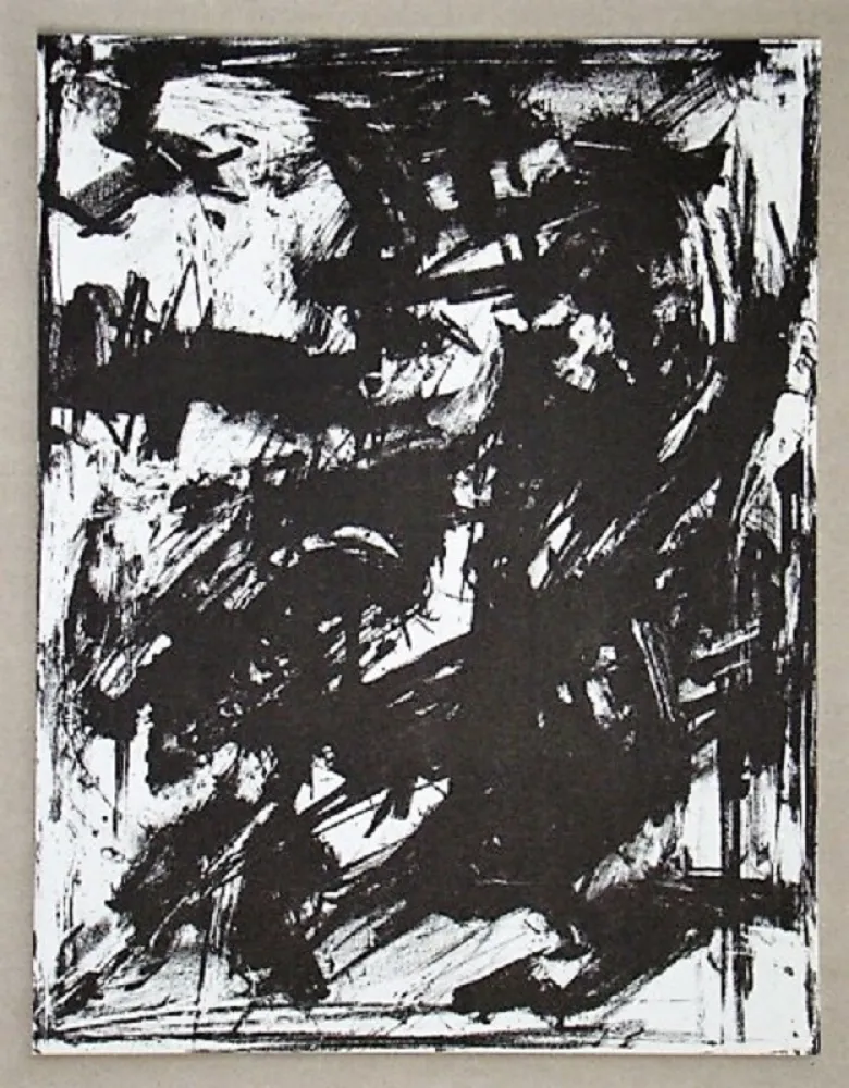 Lithograph Vedova - Intolleranza 1960