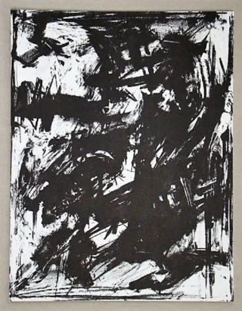 Lithograph Vedova - Intolleranza 1960