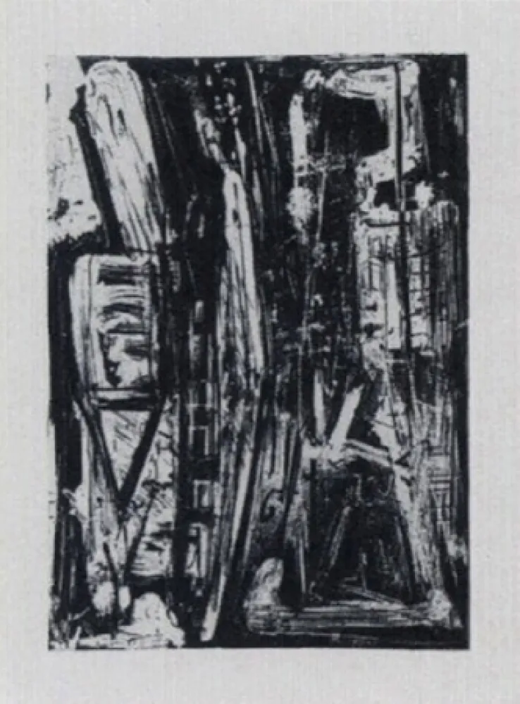 Etching Vedova - Libertad