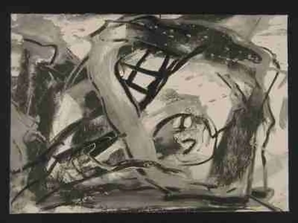 Screenprint Vedova - Sans titre