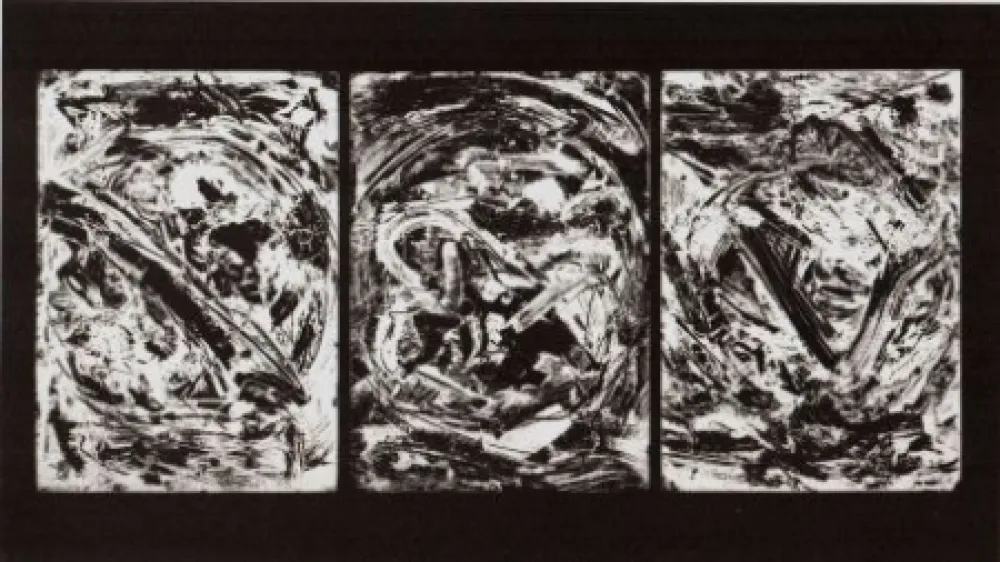 Aquatint Vedova - Trittico Oltre