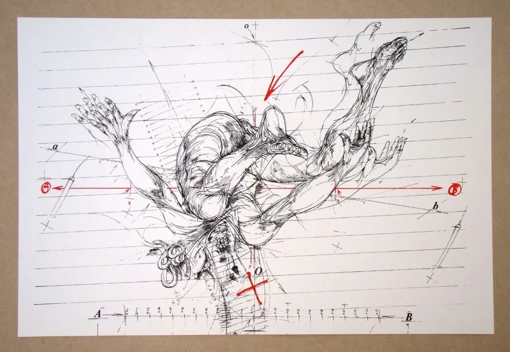 Screenprint Velickovic - Cible