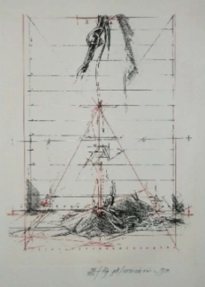 Etching Velickovic - Figure B