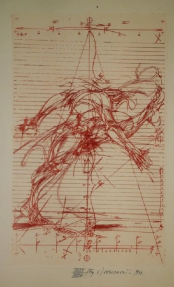 Engraving Velickovic - La prison chiffrée du temps