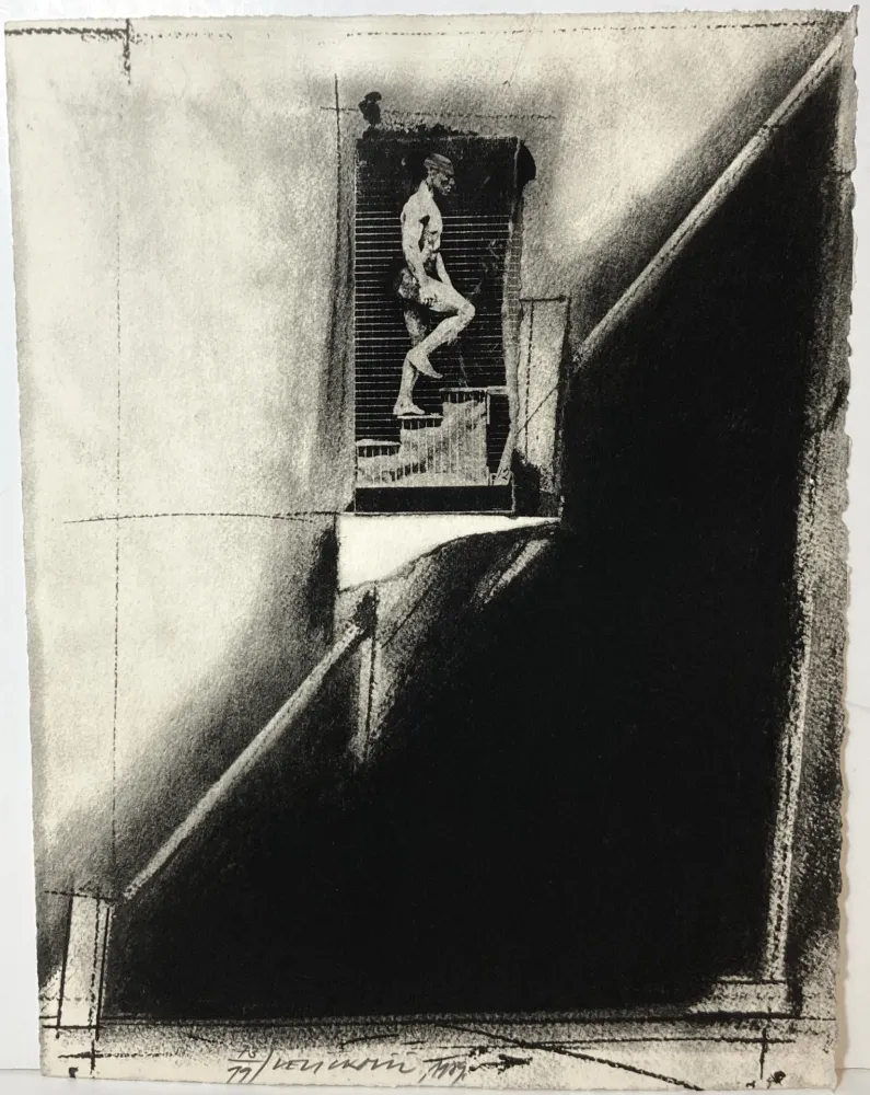 Lithograph Velickovic - Lithographie signée et numérotée. 