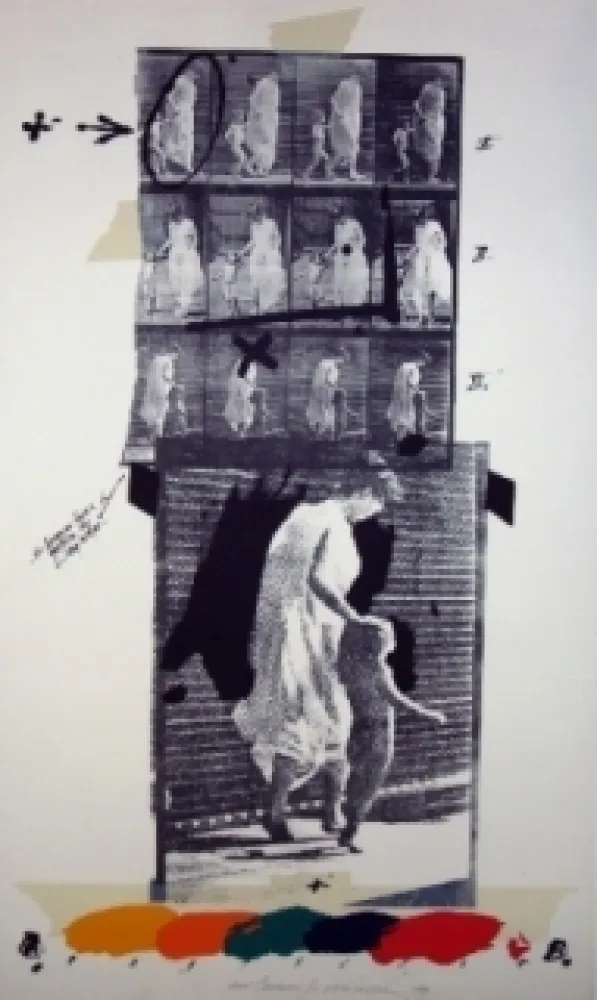 Lithograph Velickovic - Muy bridge